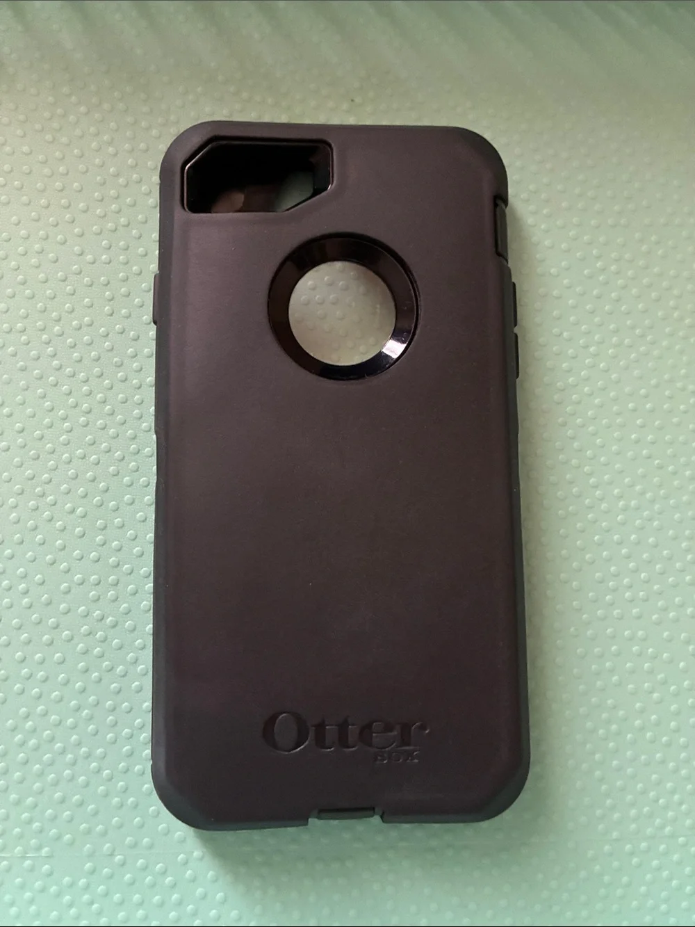 OtterBox Black iPhone SE 7 8 Case with Rear Window
